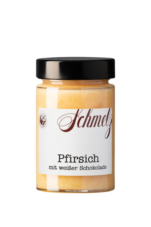 Pfirsich mit weisser Schokolade - Weingut Schmelz Joching Wachau